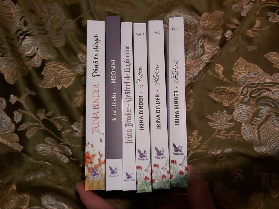 Vand Fluturi 1-2-3, Insomnii, Strainul, Pana la sfarsit Irina Binder