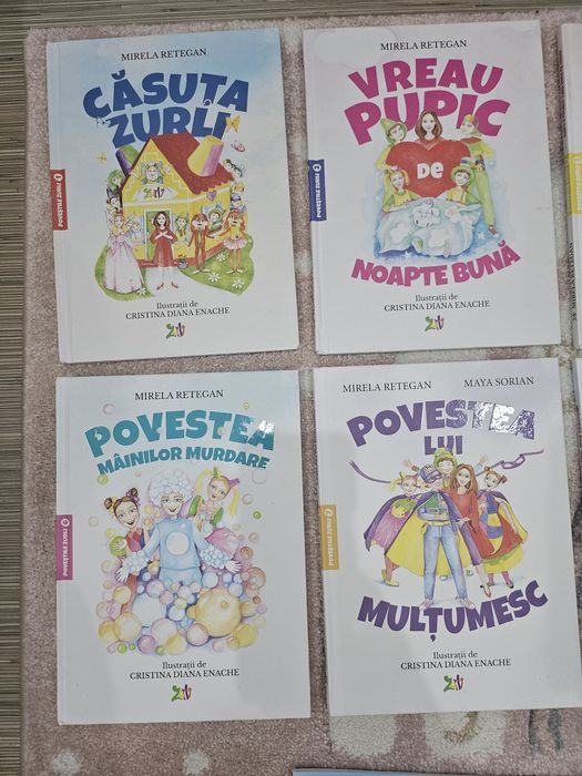 Set 12 carti + revista Gasca Zurli