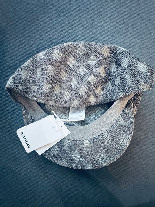Sapca Kangol Crossweave 504 gri (S)
