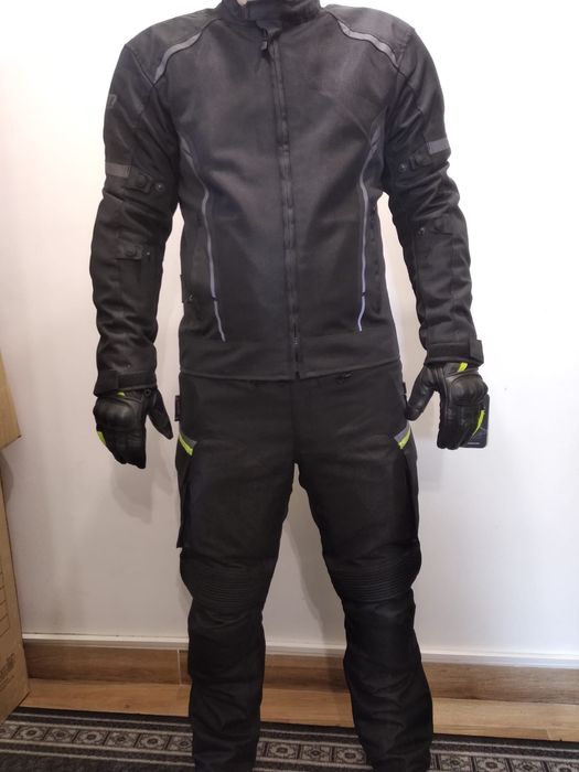 Costum moto textil SM Meshtech geaca/pantaloni S, M, L, XL, 2XL