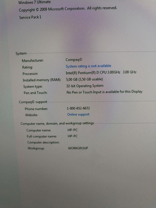Unitate pc HP DC 7700 SFF