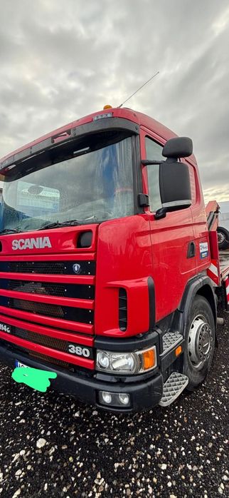 Vand camion Scania 380 cu macara Palfinger PK27000, 7,5 tone, 12m brat.