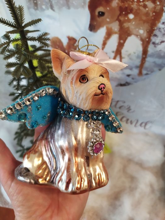 Ёлочные игрушки-стекло