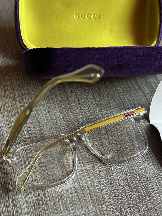 Ochelari Gucci model transparent