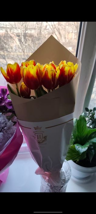 Цветы в букете красивые