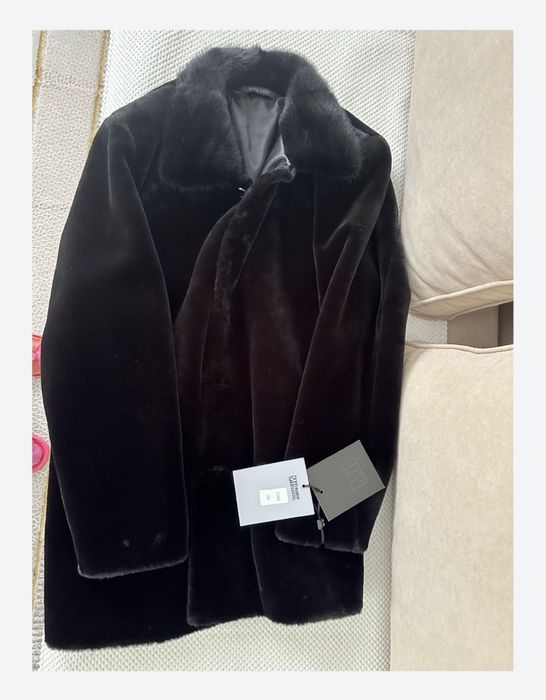 Шуба мужская мутон