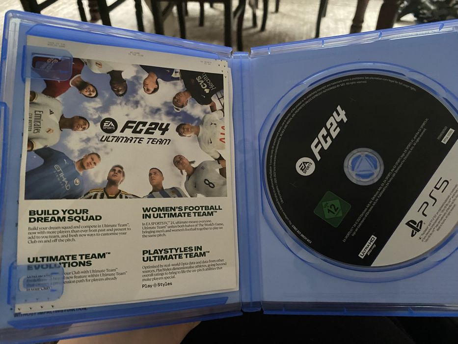 диск фк24 на пс5 продаю за 7к