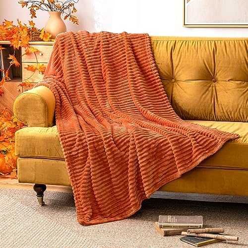 MIULEE пухкаво одеяло 150x200см Orange Red