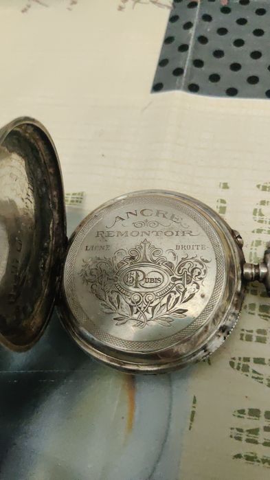 Ancre Remontoir 1860 Argint Integral