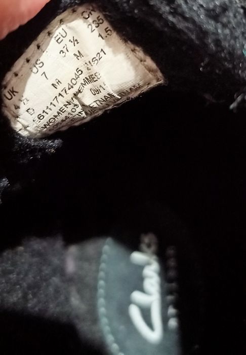 Боти Clarks 37номер