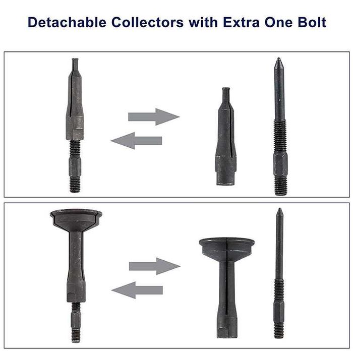 Екстрактори за избиване на лагери с обратен чук – 16 части, 50148