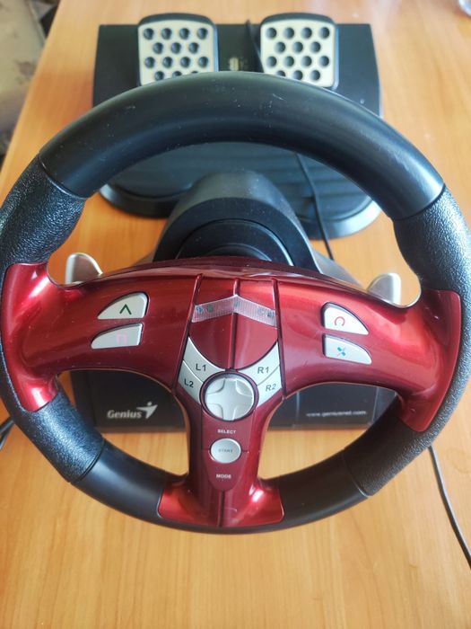 Игровой руль Genius trio racer ff без БП