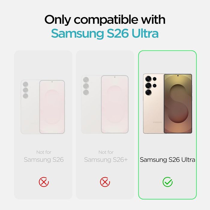 Матов силиконов кейс за samsung galaxy s26 ultra - червен - със защита