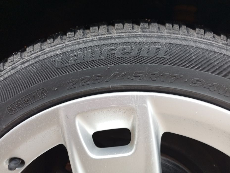 Jante aliaj audi cu cauciucuri ms