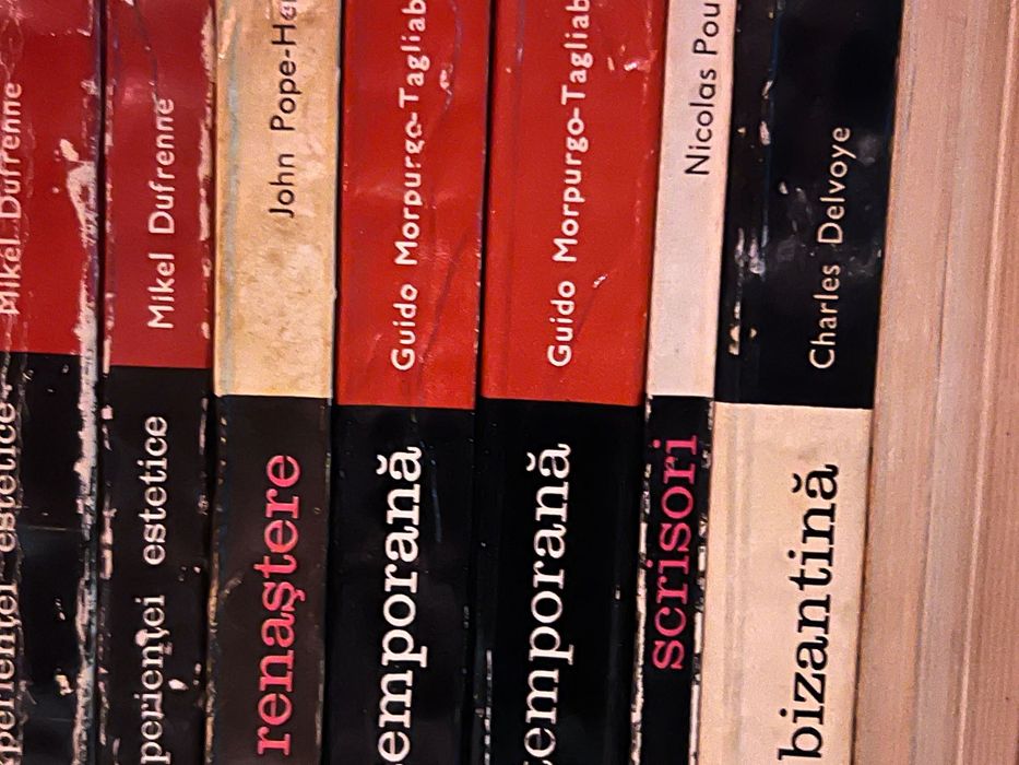 Colecție masivă Biblioteca de artă (550 volume) - Editura Meridiane