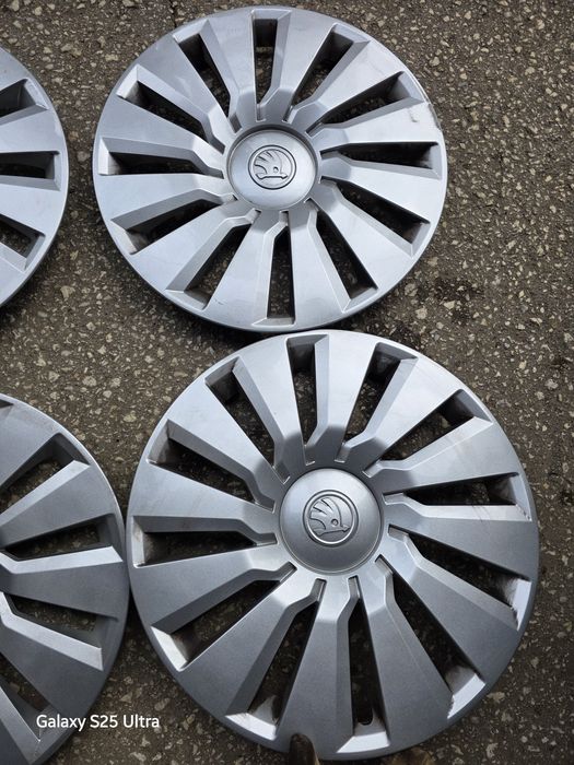 Оригинални тасове 16 цола Skoda Шкода 4 броя