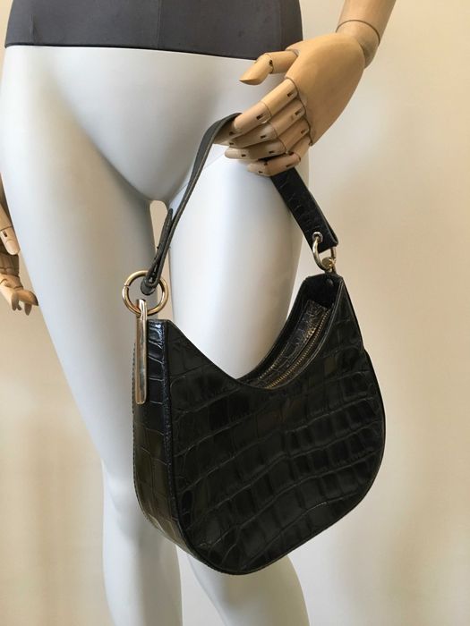 & Other Stories мини чанта естествена кожа