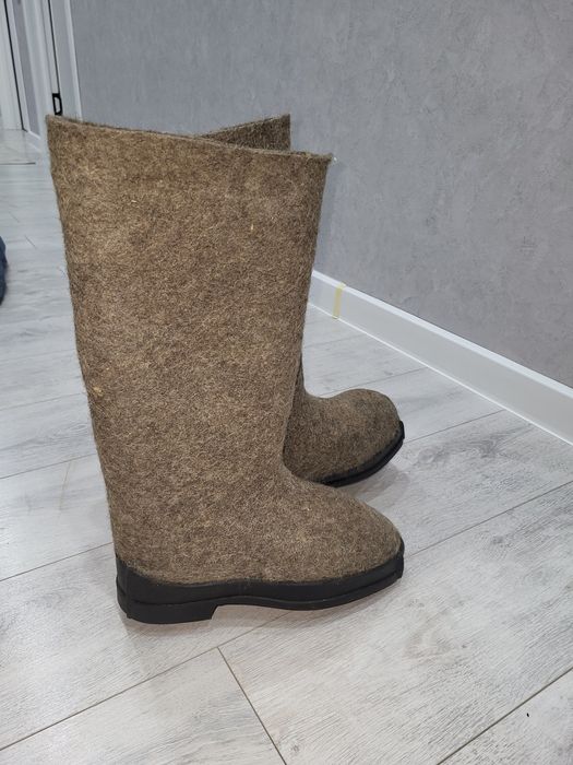 Валенки на резиновой подошве