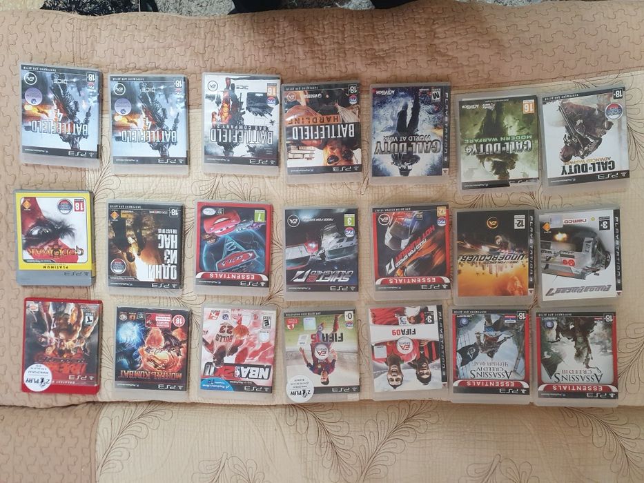 Продам игры на дисках Sony playstation 3