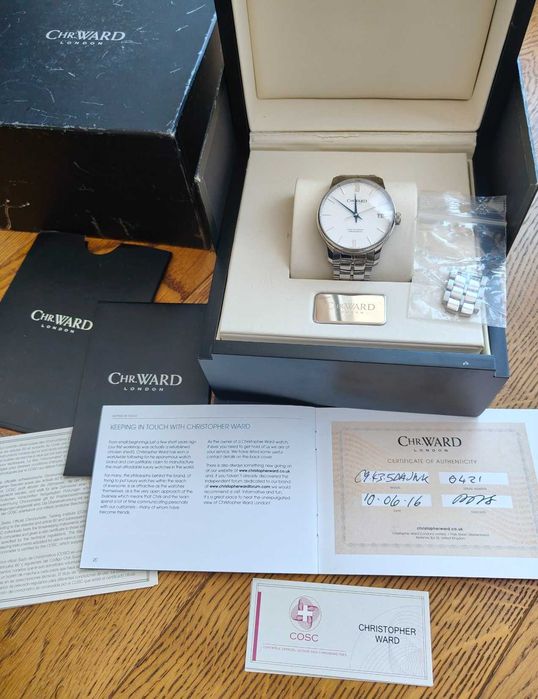 Christopher Ward C9 43mm, 5 days automatic COSC, бартер