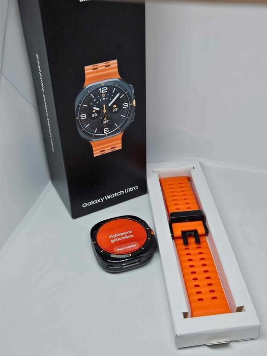 Samsung Galaxy Watch Ultra 2025 – Като Нов | Гаранция до 2026 | Пълен Комплект