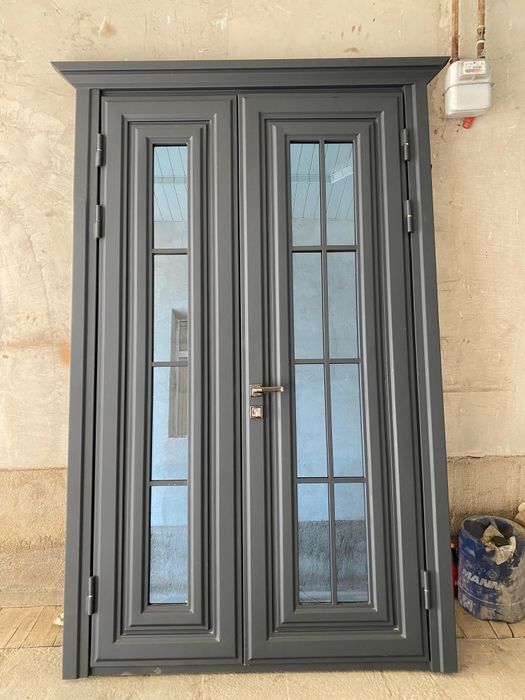 Железный дверь 140см 245см