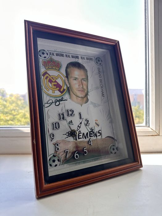 Часы футбол Реал Мадрид Бэкхем