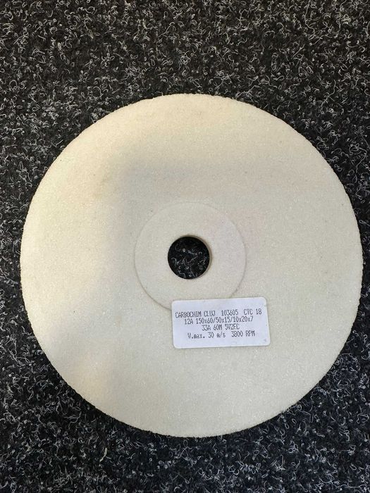 Piatra abraziva rectificare/ascutire otel 150x15x20 Carbochim