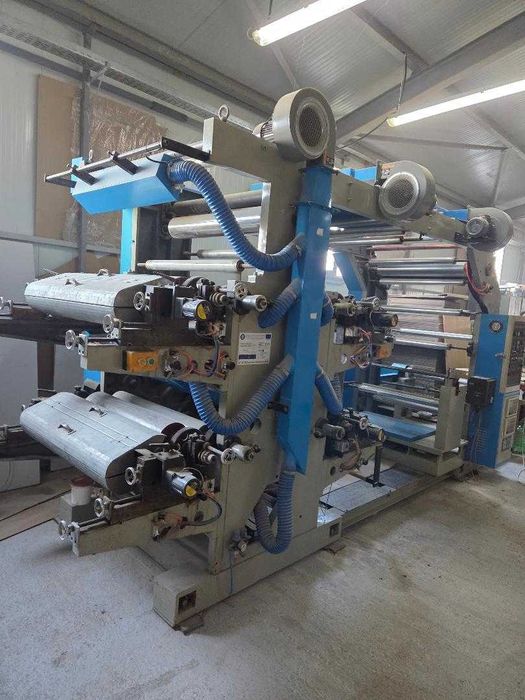 Masina confectionat pungi in Vcu fereastra+Masina de imprimat 4 culori