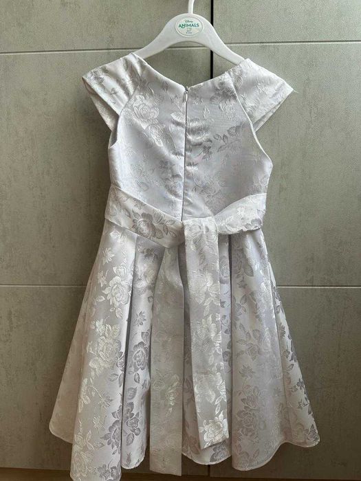 Платье детское кремовое