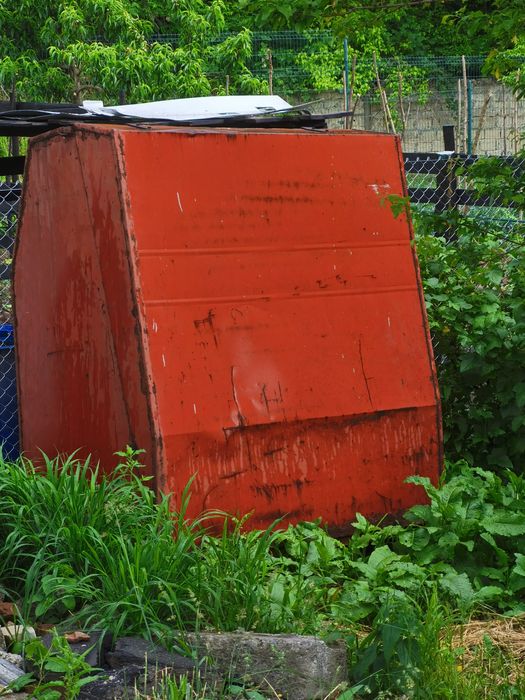 Incapere din fier / tabla groasa / chiosc / spatiu afumatoare etc