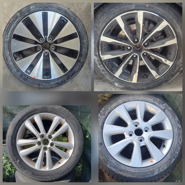 Janta aliaj rezerva pe 18 hyundai ix35 i40 kia optima 17 chit cheie roata