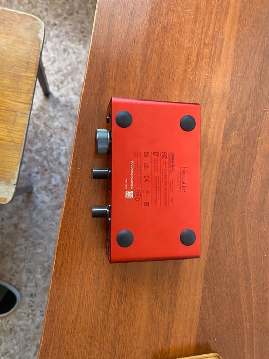 аудиокарта focusrite solo 3