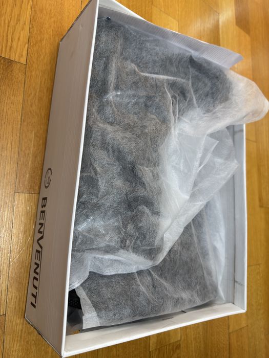 Cizme piele naturala neagra lacuita Benvenuti NOI 38