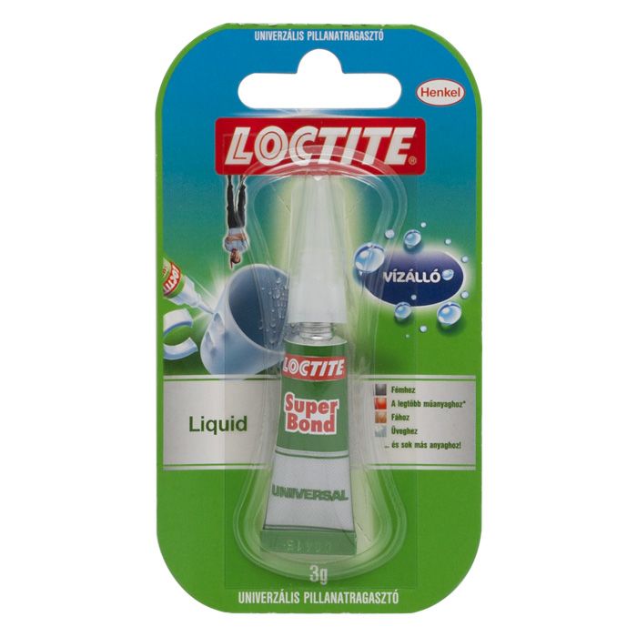 Solutie lipit Loctite Liquid, adeziv rezistent la apa 3g