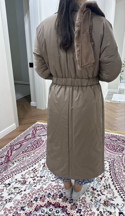 Куртка с норковым воротником