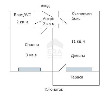 Продава се Двустаен апартамент в Варна, Погреби - 38 кв.м за 1435 €/кв.м - Снимка #7