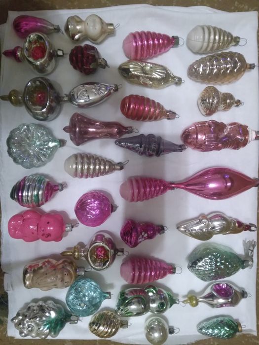 Советские ёлочные игрушки