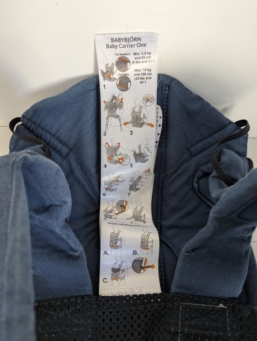 Marsupiu ergonomic BabyBjörn Carrier One