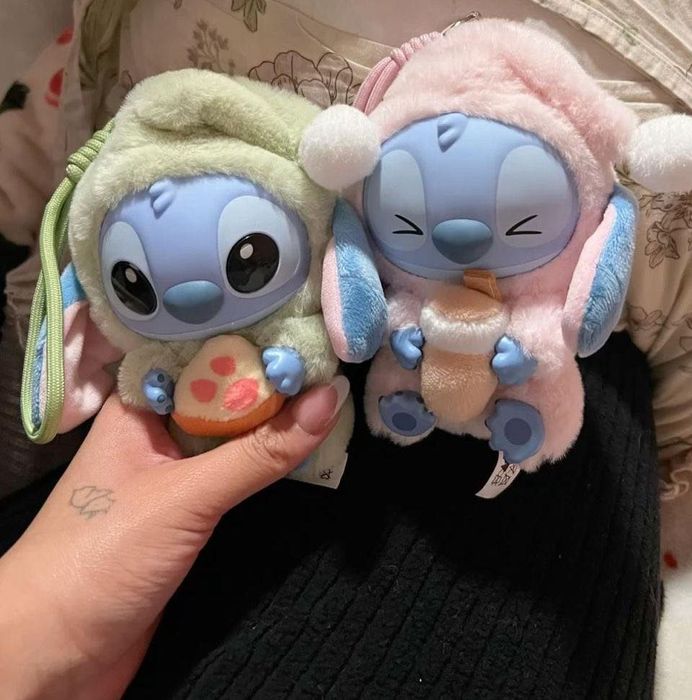 Распродажа Стич лабубу 100% оригинал Eat something before sleep