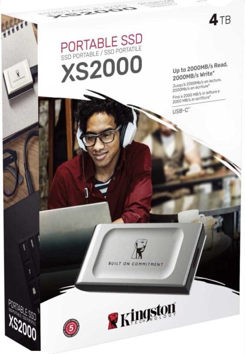Внешний SSD Kingston SX2000 4T6