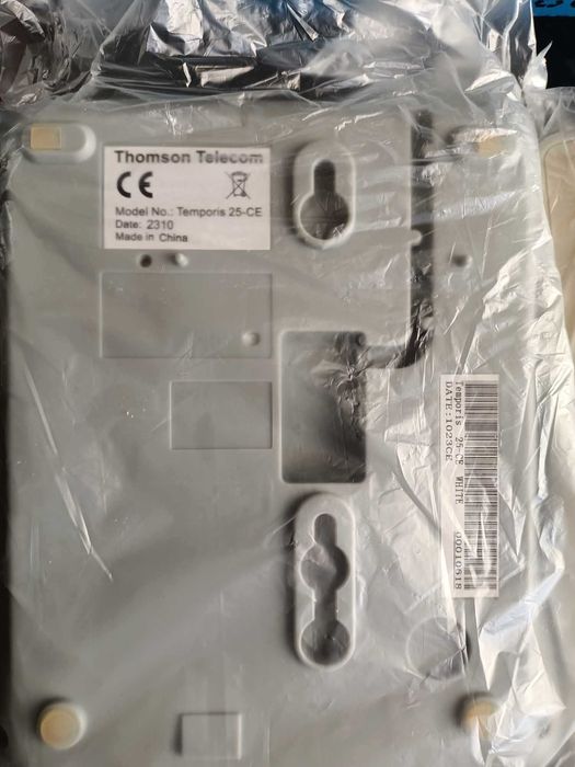 Стационарен телефон Alcatel Temporis 25-CE с изчистен дизайн и функции