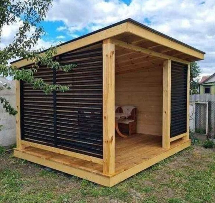 Foisoare terase pergole căsuțe de grădină acoperișuri