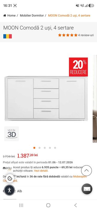 mobilier dormitor