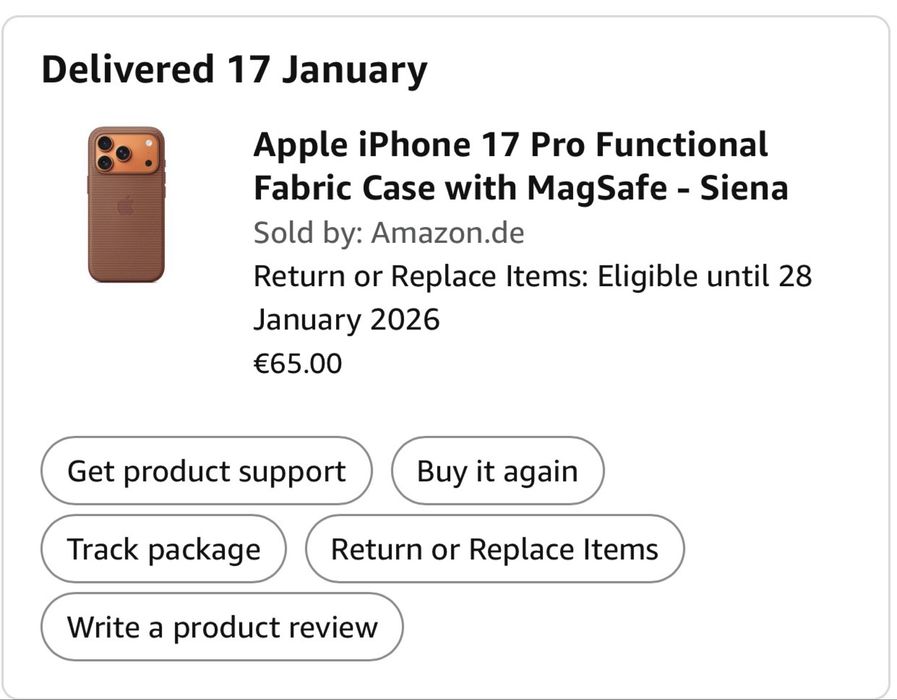iPhone 17 pro case - original