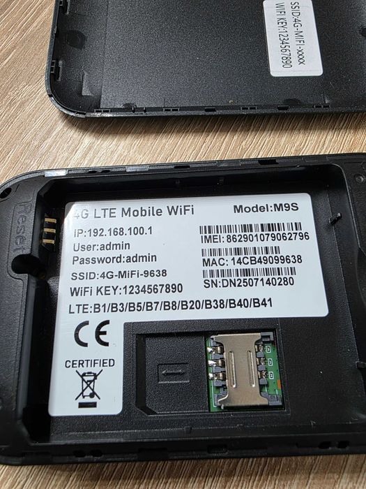 Router wireless auto M9S-LED 4G/ WiFi portabil cu conectare rapidă