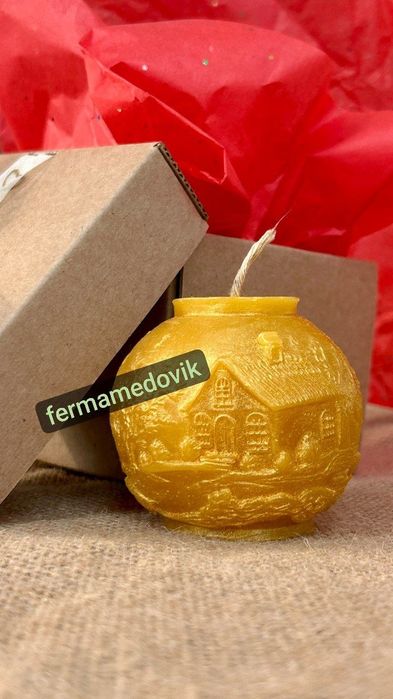 Свечи восковые декоративные