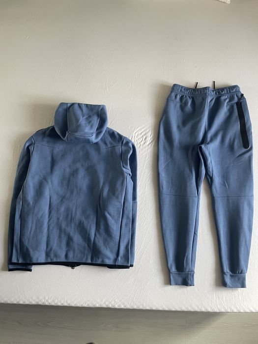 Nike Tech Fleece Blue - Цял екип