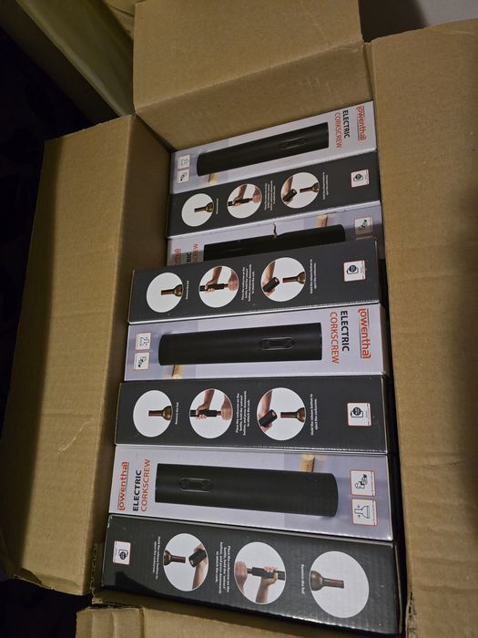 Desfacator de sticle de vin electric, tirbuson electric , pe baterii