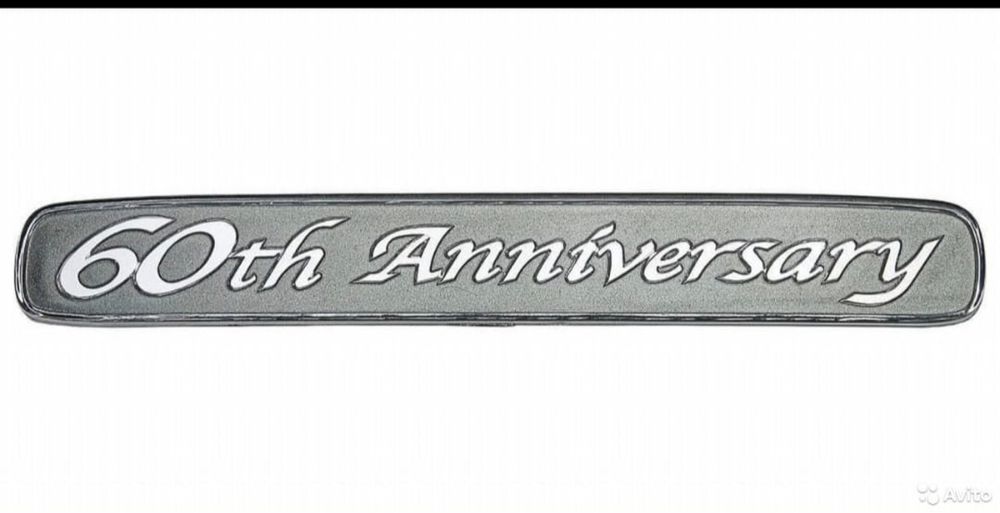 Эмблема 60th Anniversary для Toyota